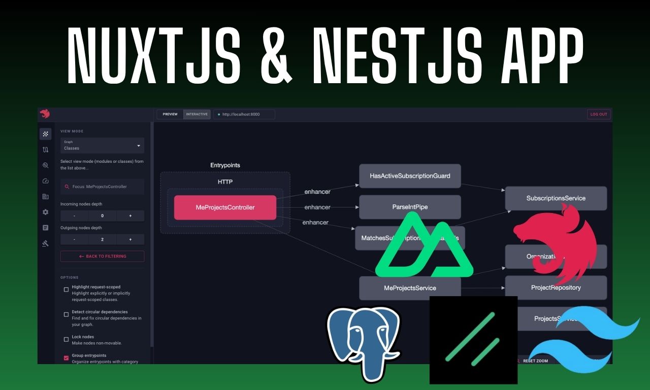 Aplicaciones web con NuxtJS y NestJS